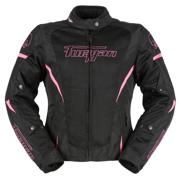 Cazadora moto Furygan Delia 3 in 1 Black Pink