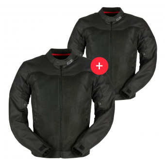 Cazadora moto Furygan Duo Mistral Evo 3 Black Man and Woman