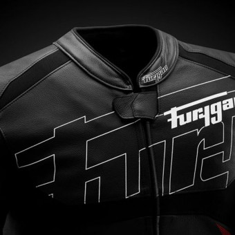 Furygan Helix Negro Blanco Rojo