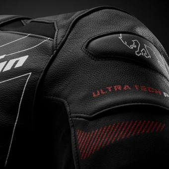 Furygan Helix Negro Blanco Rojo