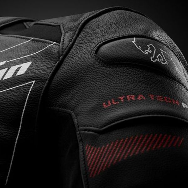 Furygan Helix Negro Blanco Rojo