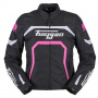 Cazadora moto Furygan Mystic Evo Black White Pink