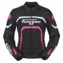 Cazadora moto Furygan Mystic Evo Vented Black White Pink