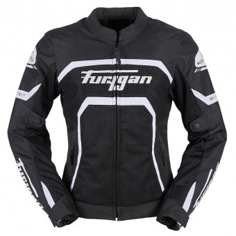 Cazadora moto Furygan Mystic Evo Vented Black White