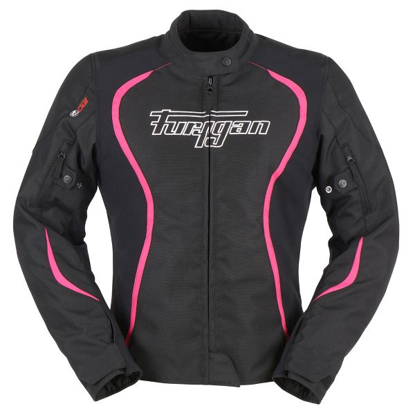 Furygan Odessa Black White Pink