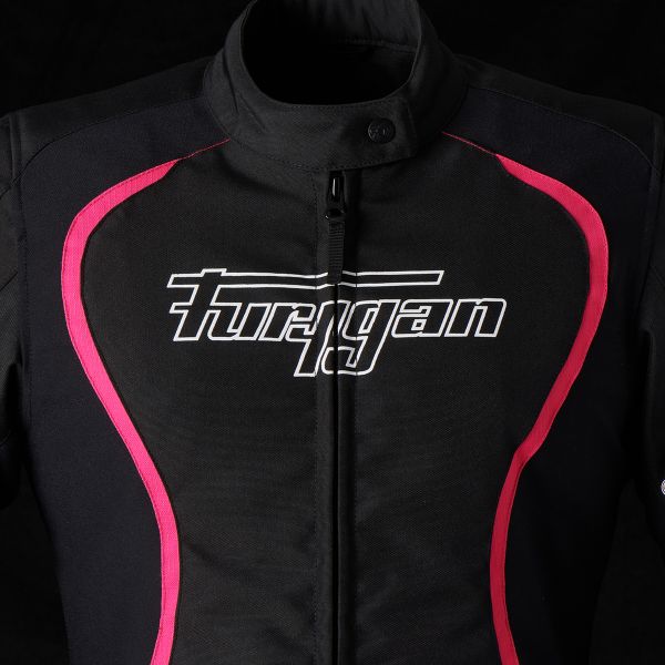 Furygan Odessa Black White Pink