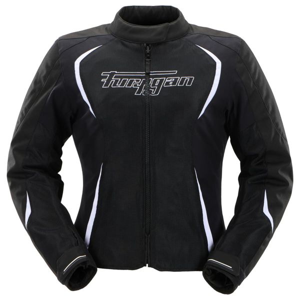 Cazadora moto Furygan Odessa Evo 3in1 Vented + Black White White