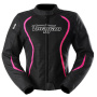 Cazadora moto Furygan Odessa Vented 3 in 1 Black White Pink