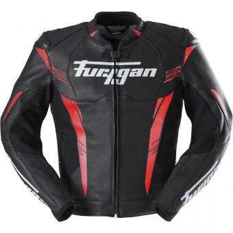 Cazadora moto Furygan Pro One Black Red White