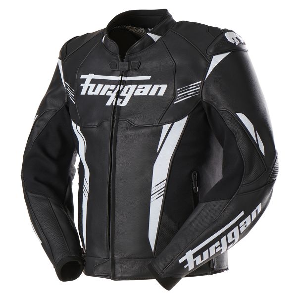 Cazadora moto Furygan Pro One Black White Cazadora moto Furygan Pro One Black White