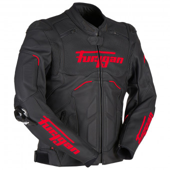 Furygan Raptor Evo 2 Black Red + Raptor Evo Black Red Pant