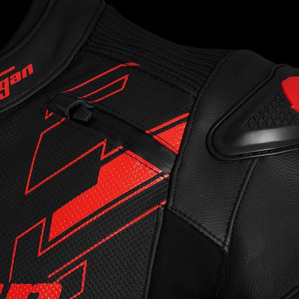 Furygan Raptor Evo 3 Black Red Red