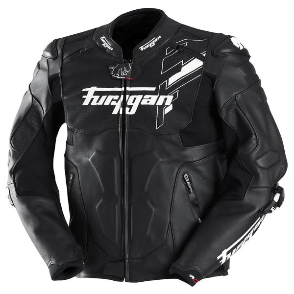 Cazadora moto Furygan Raptor Evo 3 Black White White Cazadora moto Furygan Raptor Evo 3 Black White White