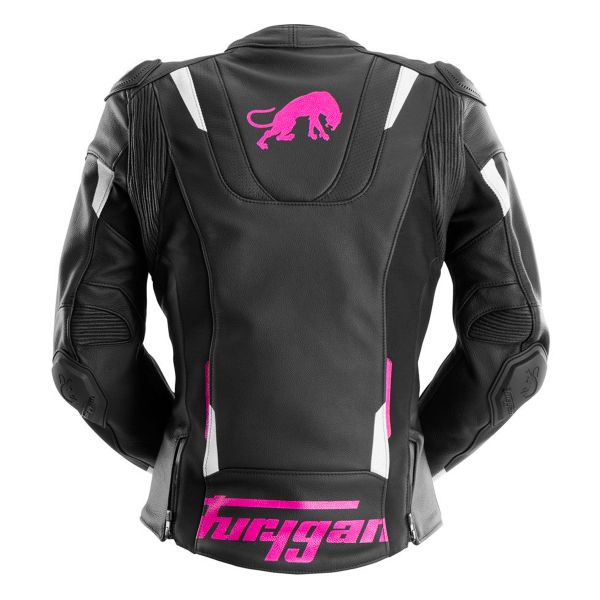 Furygan Raptor Lady Negro Blanco Rosa
