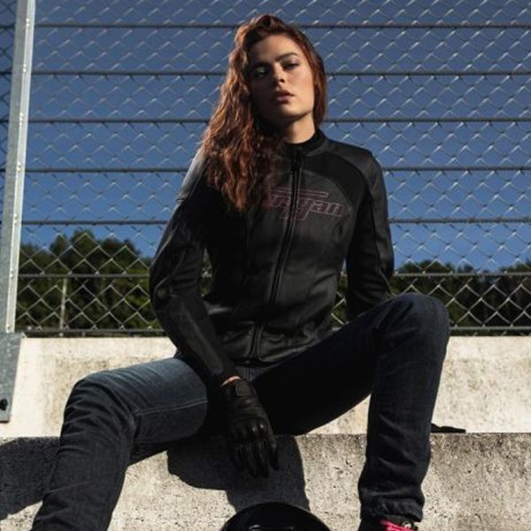 Furygan Romy Negro Rosa