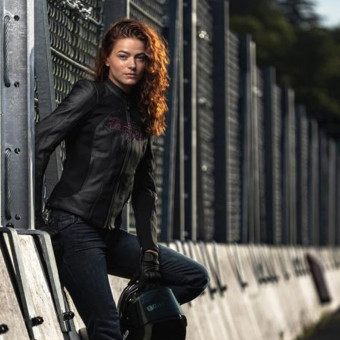 Furygan Romy Negro Rosa