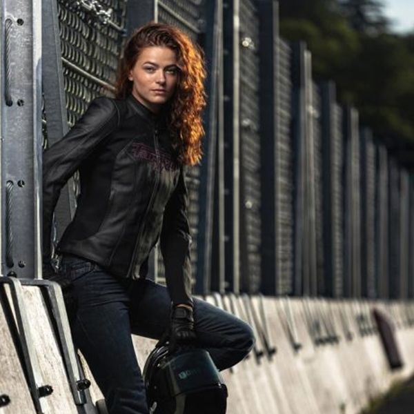 Furygan Romy Negro Rosa