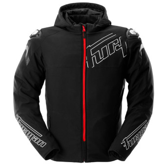 Cazadora moto Furygan Sektor Roadster Evo Negro Blanco Rojo