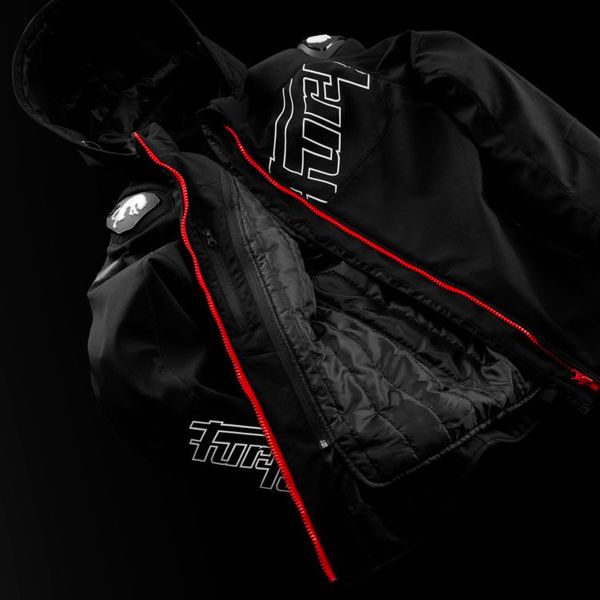 Furygan Sektor Roadster Evo Negro Blanco Rojo