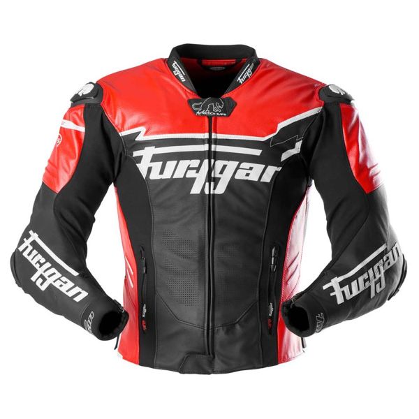 Cazadora moto Furygan Sirius Negro Rojo Blanco Cazadora moto Furygan Sirius Negro Rojo Blanco