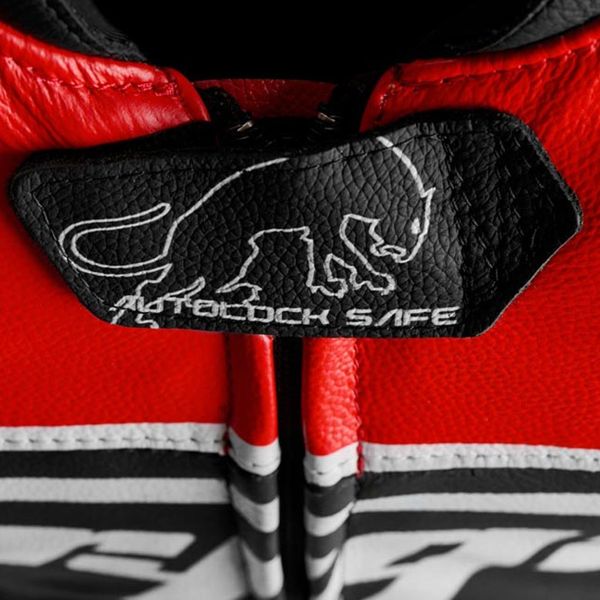 Furygan Sirius Negro Rojo Blanco