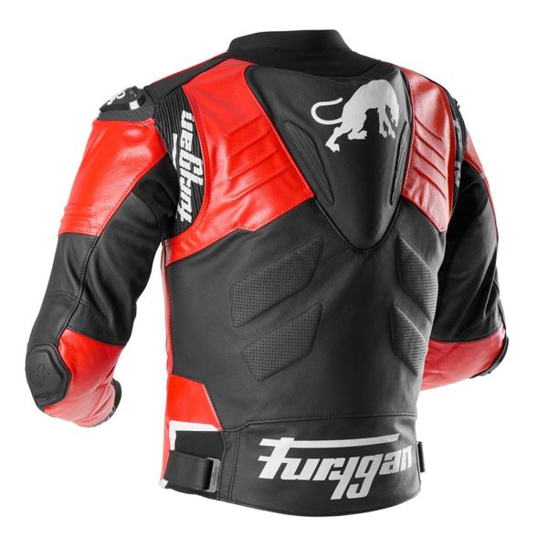 Furygan Sirius Negro Rojo Blanco