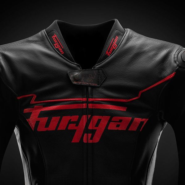 Furygan Sirius Negro Rojo