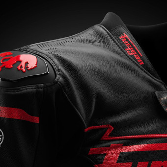 Furygan Sirius Negro Rojo