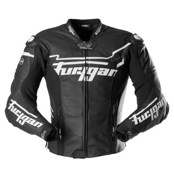 Cazadora moto Furygan Sirius Negro Blanco