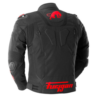 Furygan TX Raptor Negro Rojo