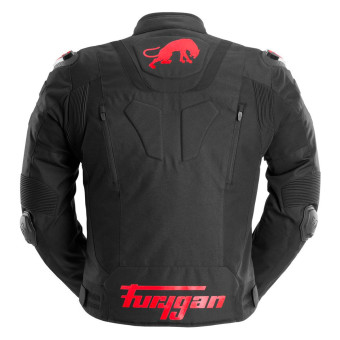 Furygan TX Raptor Negro Rojo