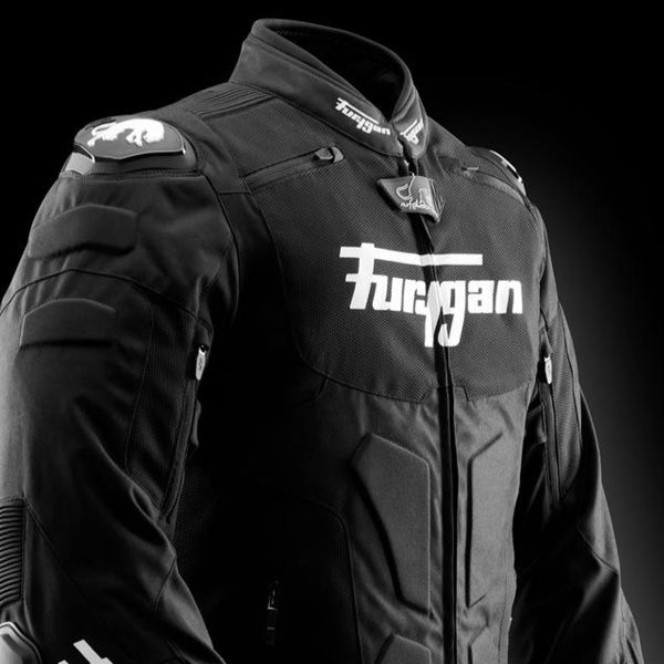 Furygan TX Raptor Negro Blanco