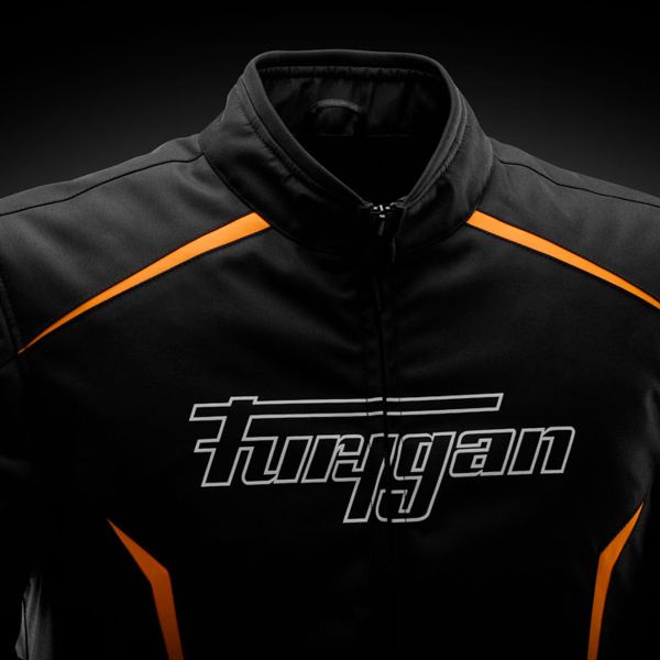 Furygan Yori Negro Blanco Naranja Stab