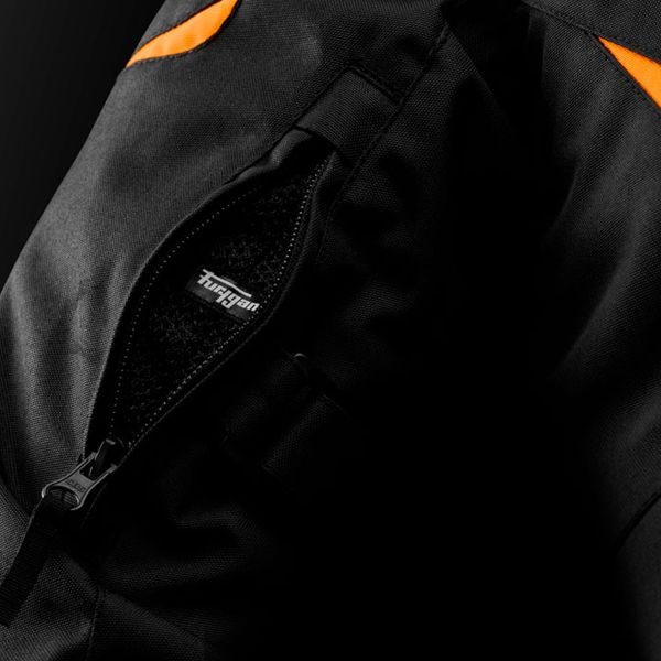 Furygan Yori Negro Blanco Naranja Stab