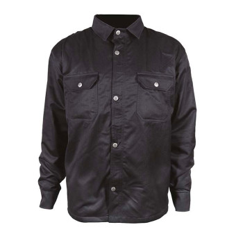 Cazadora moto HARISSON Battle Shirt Black