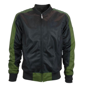 Cazadora moto HARISSON Camaro Mesh Black Kaki