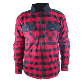 Cazadora moto HARISSON Ranger Red Black