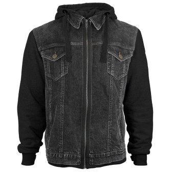 Cazadora moto HARISSON West Side 2 Black Grey Cazadora moto HARISSON West Side 2 Black Grey