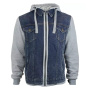 Cazadora moto HARISSON West Side 2 Blue Grey
