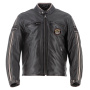 Cazadora moto Helstons Ace 10 Years Leather Rag Brown