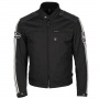 Cazadora moto Helstons Ace Textile Leather Black