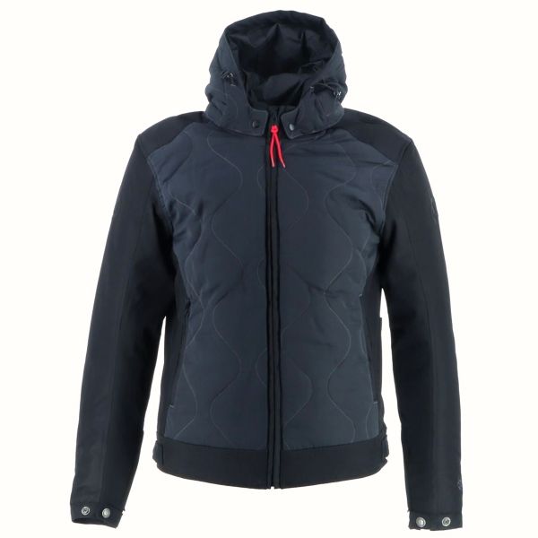 Cazadora moto Helstons Alaska Gris Negro