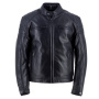 Cazadora moto Helstons Bomb Cuero Negro