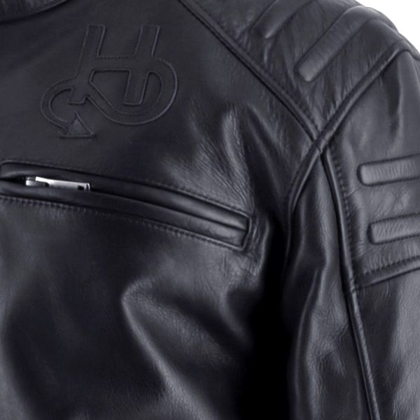 Helstons Bomb Cuero Negro