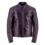 Cazadora moto Helstons Bomba Cuero Marr�n