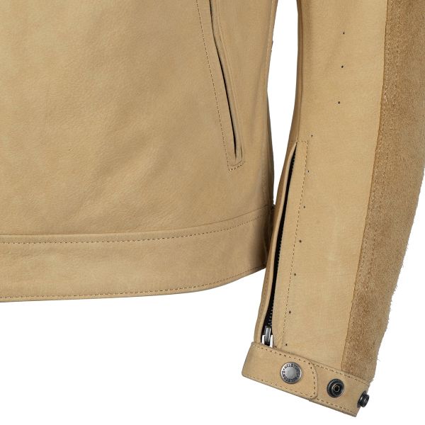 Helstons Chevy Air Leather Perforated Gold Brown