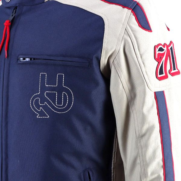 Helstons Clubman Azul Beige Rojo