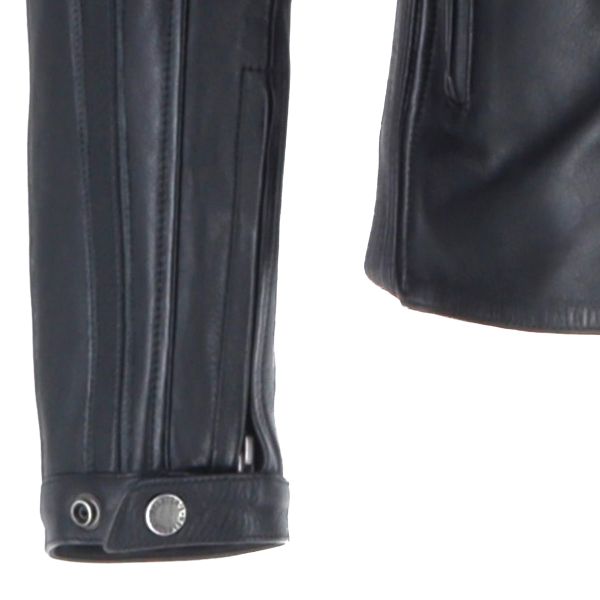 Helstons Clubman Cuero Negro
