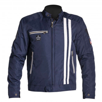 Cazadora moto Helstons Cobra Snake Blue