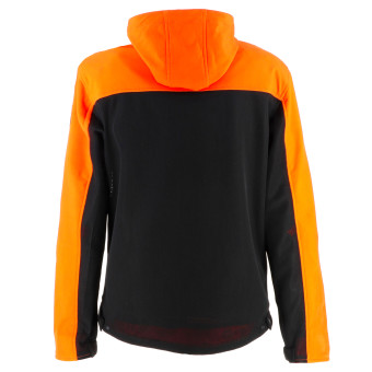 Helstons Cross Air Mesh Negro Naranja Caqui